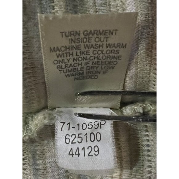 Vintage J. Jill Women SP Striped Short Sleeve  Cotton Top USA Y2K Pullover - Picture 11 of 13